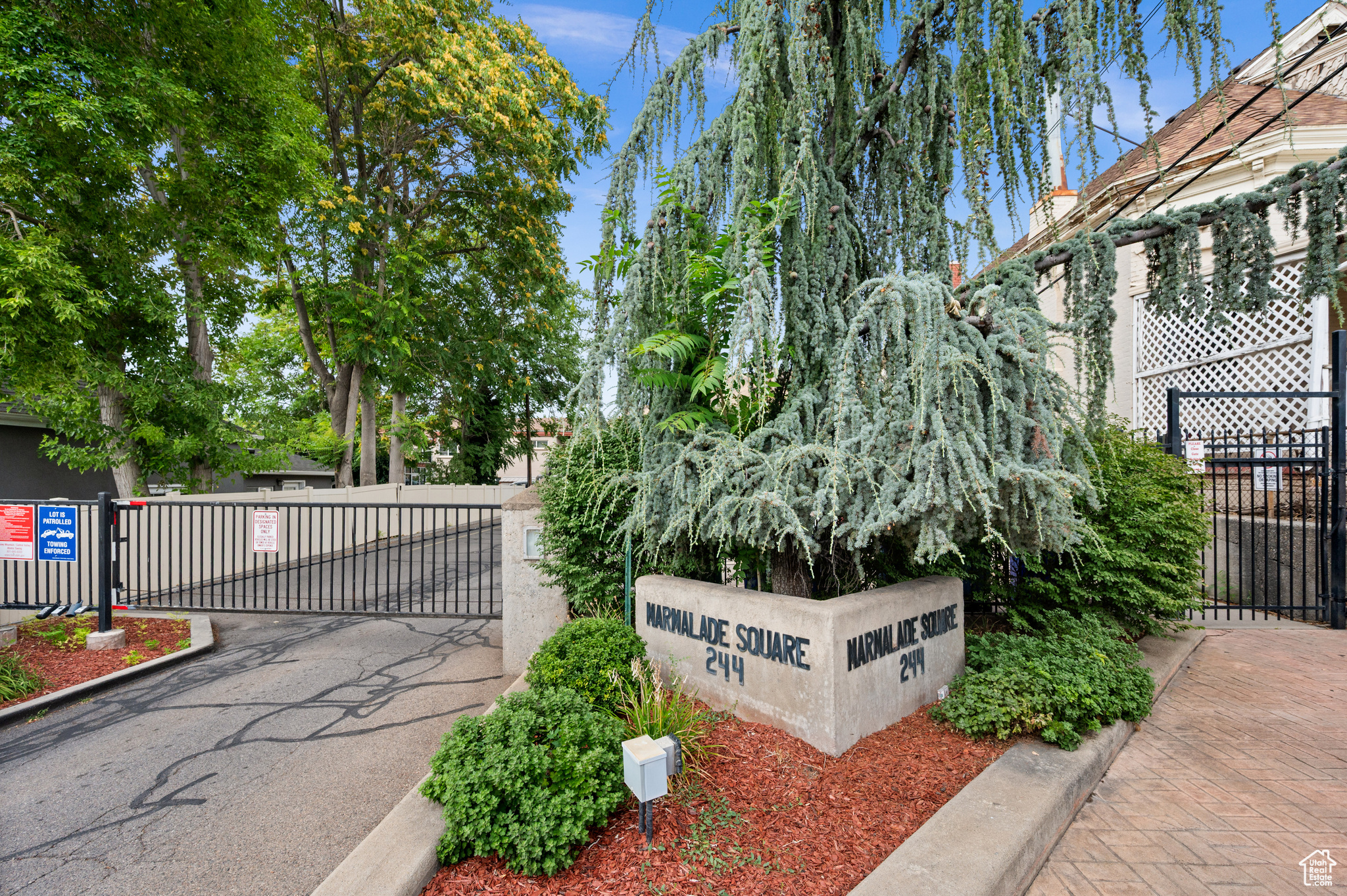This is a one-of-a-kind condo tucked into the historic Marmalade District-where charm, character, and convenience meet. What truly sets this home apart is its rare private patio with a greenhouse and direct access, a peaceful retreat right in the city. Whether you're a dog owner, gardener, or outdoor chef, this is the perfect setup. Inside, there are original hardwood floors, a bright and updated kitchen with a gas range and generous counter space, and the convenience of in-unit laundry. Thoughtful updates blend seamlessly with the condo's timeless character, making it stylish and functional. Walk to neighborhood favorites like Blue Copper Coffee, Marmalade Brunch House, Salt Lake Acting Company, and the beautiful new City Library. Stroll to the State Capitol or Warm Springs Park, or enjoy quick access to the freeway and downtown Salt Lake City. Marmalade Square has a great sense of community and features gated parking, additional storage, a pool & hot tub, fitness center, and dog park. Don't miss this hidden gem in one of Salt Lake City's most desirable neighborhoods.