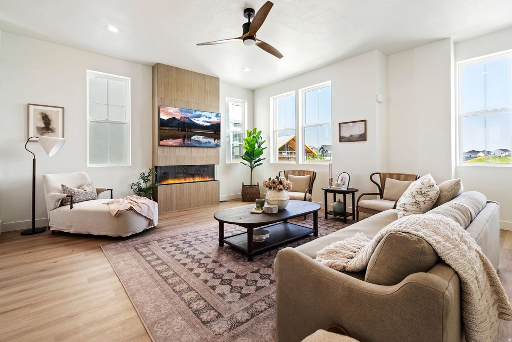 Photo of 5400 W CENTER FIELD DR S #102, South Jordan, UT 84009 (MLS # 2145305)