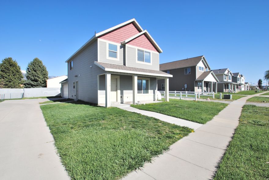 This 3-bed, 2.5 bath home is a perfect starter home or investment for rental income. Large family room, kitchen area and dining room, tons of natural light, 2-car garage and low maintenance. Convenient location at the south end of Logan making it close to everywhere you need to go. Best part... NO HOA! Call with questions or schedule a tour time. Buyer to verify all info.