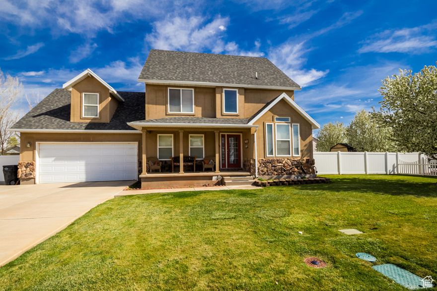 Charming Family Home in South Town Subdivision  Welcome to your dream home in the sought-after South Town Subdivision of Roosevelt, Utah! This beautifully maintained property, built in 2004, boasts 2,138 square feet of comfortable living space, perfect for anyone looking for a bit of extra room.  4 spacious bedrooms, 3 Bathrooms, open Concept Living: Enjoy a bright and airy open concept design connecting the kitchen and living room, ideal for entertaining and family gatherings.  Outdoor Amenities include Fully Landscaped Yard: The property is fully landscaped, providing a beautiful outdoor space for relaxation and play. Fenced Backyard: A secure, fenced backyard is perfect for kids and pets to roam freely. - RV Parking: Convenient RV parking allows you to easily store your recreational vehicles and  Storage Shed.  This lovely home is perfectly situated in a friendly neighborhood, close to local amenities and outdoor activities. Don't miss your chance to make this exceptional property your own! Contact us today for a viewing! All furniture is negotiable! Buyer to verify all info, estimate only