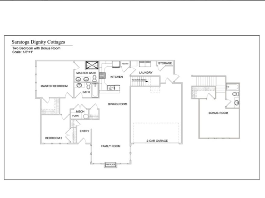 MOVE IN READY!!  GUEST LOFT SPACE! Be among the first to call Saratoga View home-an active 55+ community perfectly placed near shopping, dining, parks, and scenic trails. Inside, you'll find beautiful upgrades throughout, including rich dark woodtone cabinets that add warmth and sophistication to the open-concept kitchen. Enjoy quartz countertops, 11-foot ceilings, a stylish tile backsplash, and a spacious bonus loft ideal for guests or additional living space. Designed for effortless main-floor living, this home offers comfort, accessibility, and low-maintenance features that will serve you well for years to come. Step out onto the patio and take in peaceful mountain and lake views-perfect for relaxing or entertaining. Visit our model home, open Friday and Saturday from 123 PM or call to schedule a private tour. Additional floor plans are available at a variety of price points.