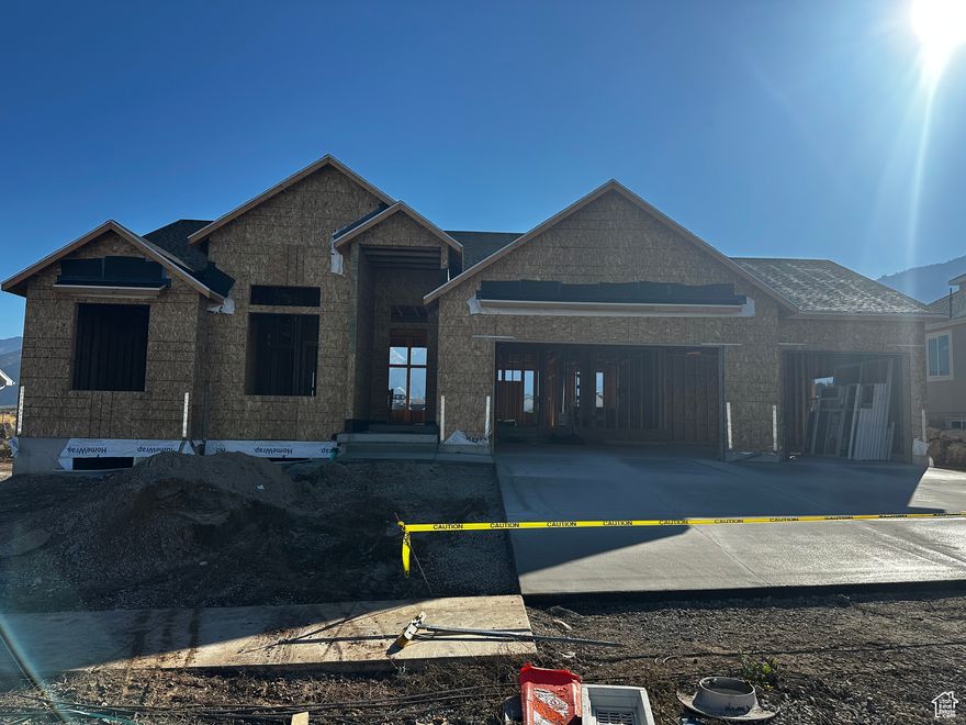QUICK MOVE-IN! Estimated completion is Mid December! The Summerlyn rambler has become a favorite among discerning buyers, and it's easy to see why. Featuring 3 beds and 2.5 baths, grand windows cast natural light over an open-concept living room, dining room, and kitchen. The gourmet kitchen is a culinary enthusiast's dream, complete with a large walk-in pantry. The dining and family room connect with the kitchen for you and your family to enjoy cooking, eating, and watching movies. Thoughtful touches abound throughout this floor plan, with ample closet space ensuring that organization is effortless and stylish. The exquisite owner's suite features a luxurious owner's bath and a spacious walk-in closet. Photos may not be actual home and may contain options/upgrades/decorations/furnishings that are not available. Buyer to verify all information. Seller offering concessions. Please reach out for details.