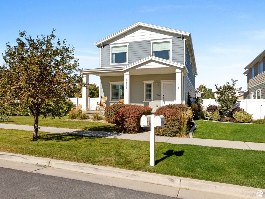 Welcome home! This beautiful 4-bedroom, 3.5-bathroom two-story home is located in the heart of Bluffdale, UT, nestled along Silicon Slopes and the Wasatch Front with stunning mountain views. Offering 3,844 total square feet, this well-maintained home was built in 2014 and is 100% finished, providing spacious and comfortable living. The property sits on a desirable corner lot, featuring a large backyard that stands out in the development. A back-loading two-car garage adds to the home's convenience. With its ideal location, mountain vistas, and generous living space, this home offers a perfect blend of comfort and style. Come tour today! Square footage figures are provided as a courtesy estimate only and were obtained from county records. Buyer is advised to obtain an independent measurement.