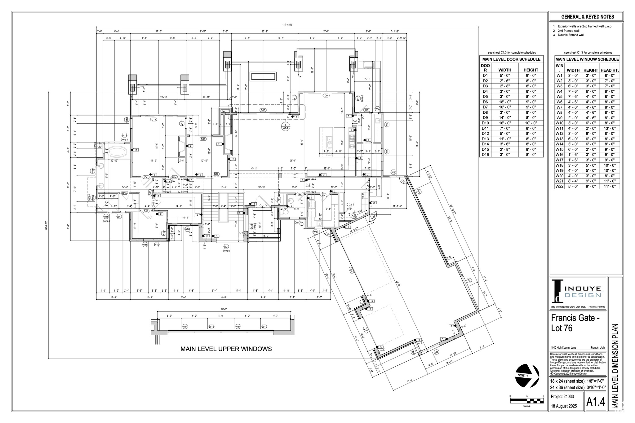 FOOTHILLS AT FRANCIS GATE - Residential
