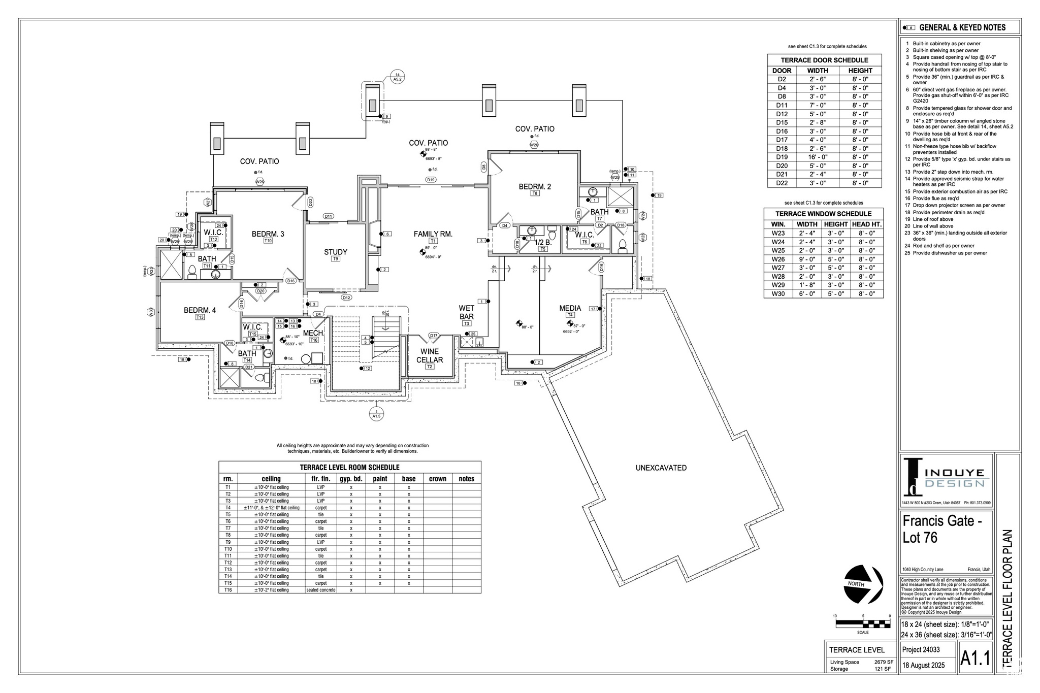FOOTHILLS AT FRANCIS GATE - Residential