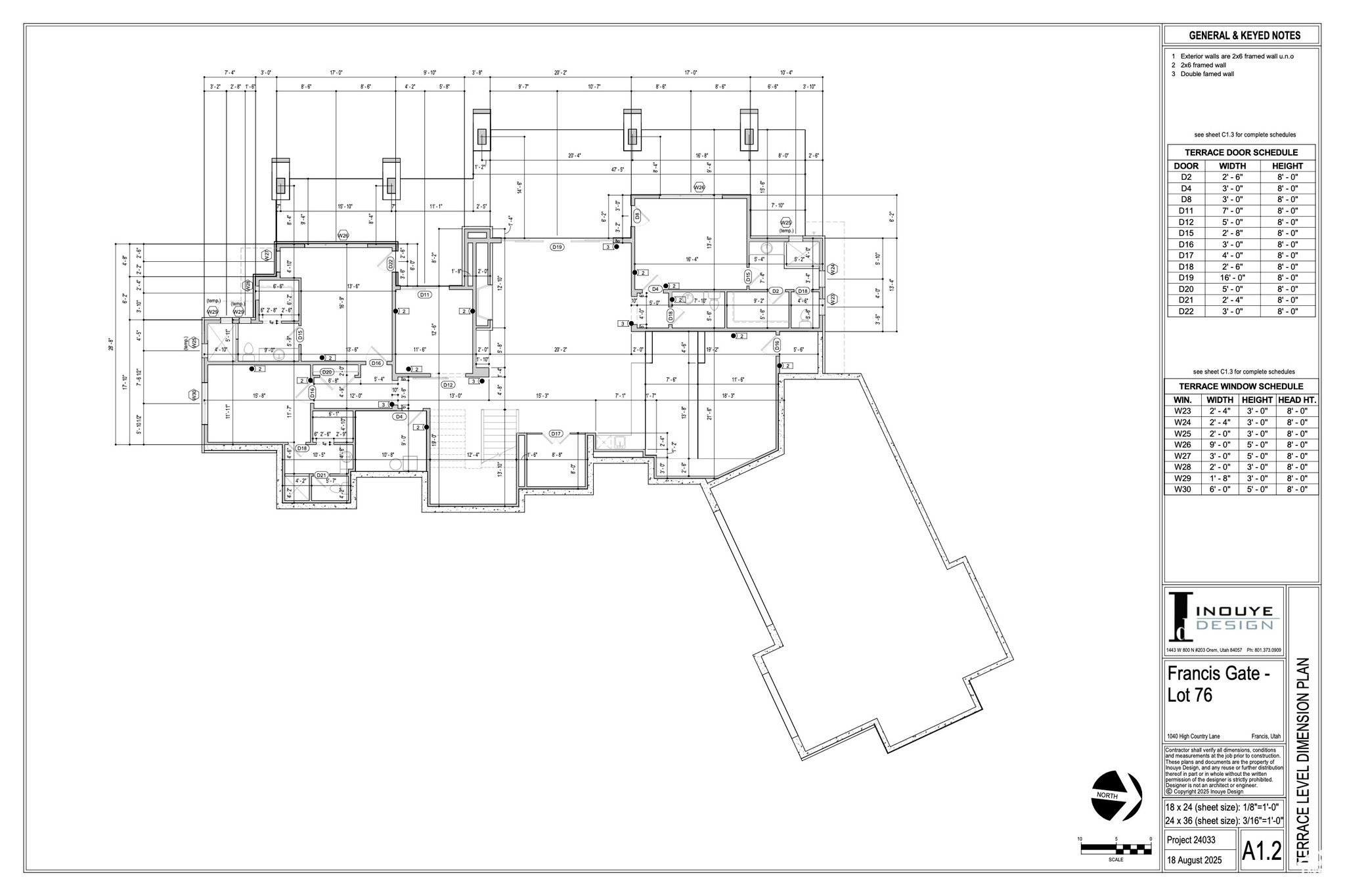 FOOTHILLS AT FRANCIS GATE - Residential