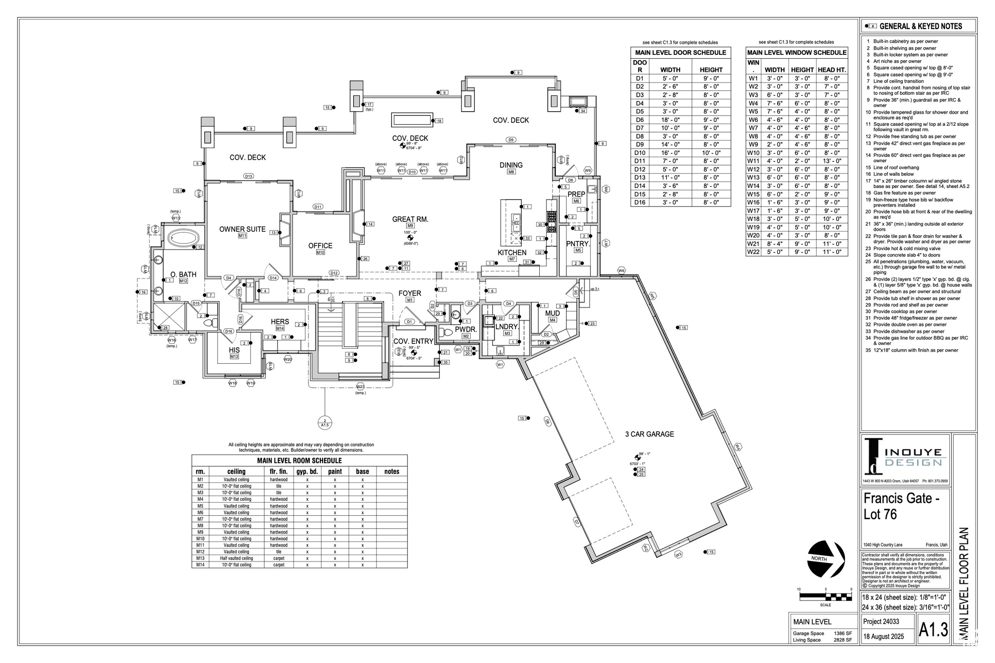 FOOTHILLS AT FRANCIS GATE - Residential