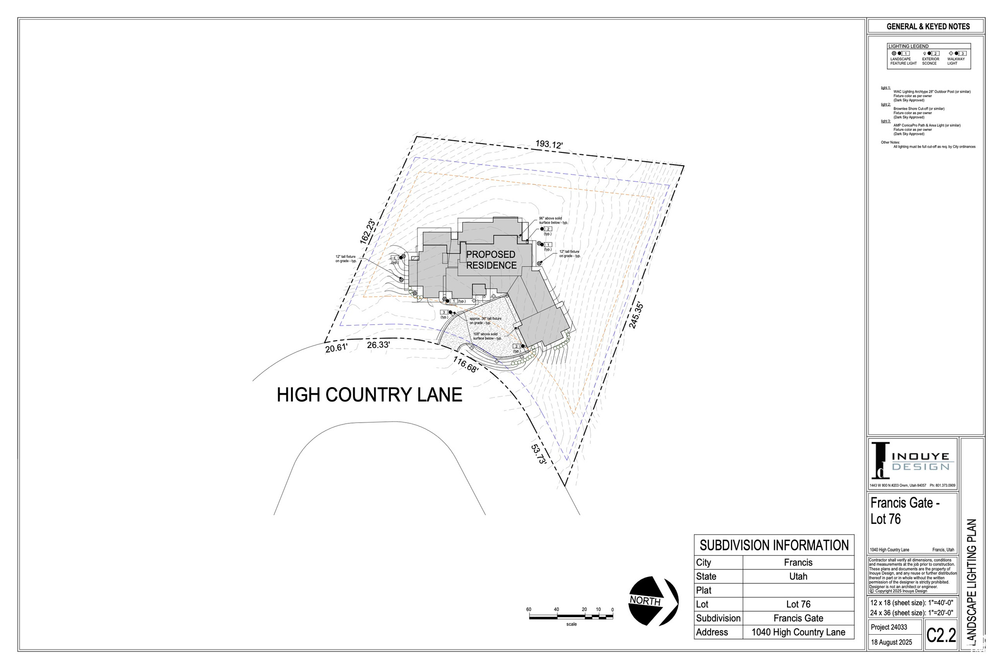 FOOTHILLS AT FRANCIS GATE - Residential