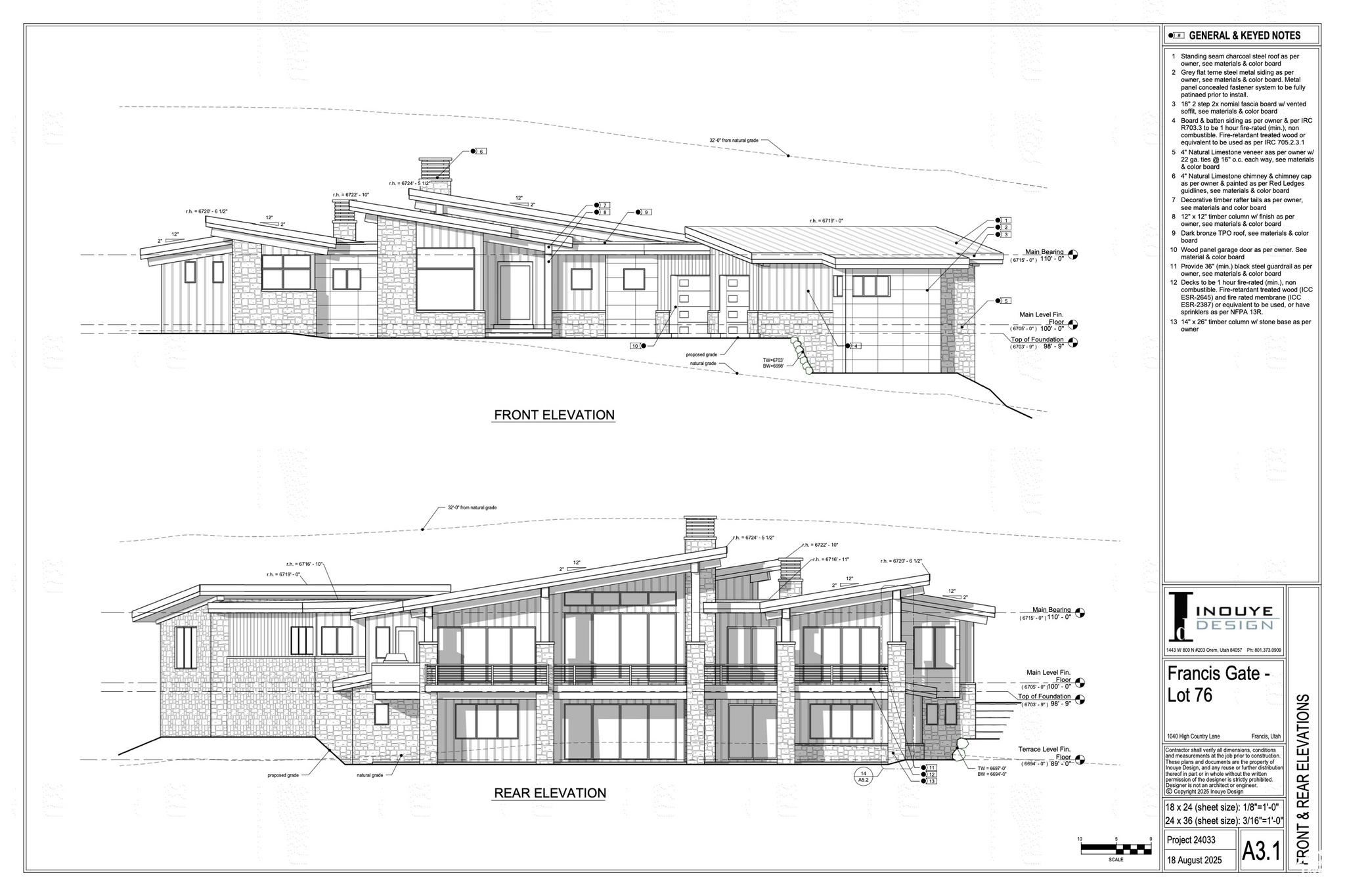 FOOTHILLS AT FRANCIS GATE - Residential