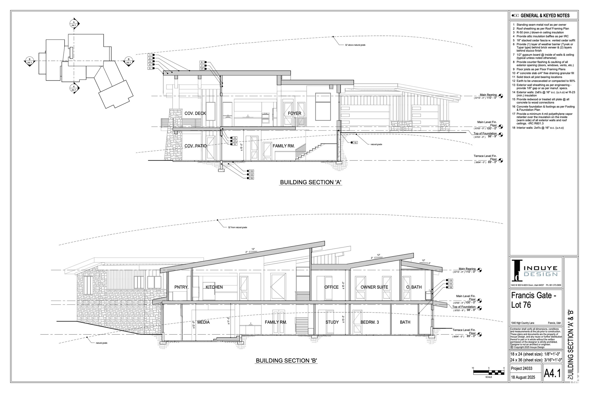 FOOTHILLS AT FRANCIS GATE - Residential