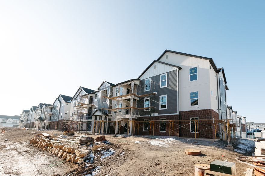 Discover Highridge at Mt. Saratoga - a fresh collection of stylish, contemporary condos in a thoughtfully designed master-planned community. With parks, trails, and wide-open spaces, you'll have plenty of room to relax and explore. Just minutes from Utah Lake and The Ranches Golf Club, plus convenient shopping, dining, and Pioneer Crossing for easy commuting, this location truly has it all. Don't wait! Reach out today to learn more or schedule your visit. Your perfect condo is waiting at Highridge!