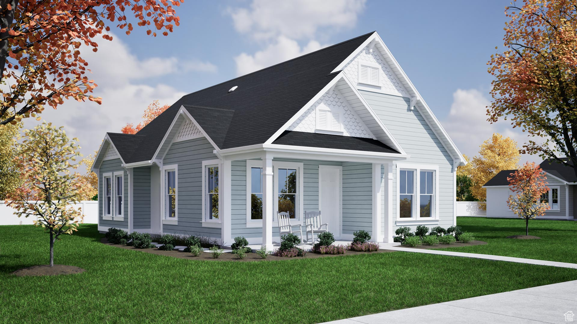 Check out this brand new floor plan in Springhouse Village in Daybreak! "The Springhouse" has a full-time lifestyle director dedicated to curating a calendar each month full of fun activities and clubs to participate in! The "Iris" is a darling rambler with a large eat in island in the kitchen, lots of windows to allow for natural light, a spa shower in the primary bathroom and more! Call to schedule an appointment to visit the community! Iris Lot 599.