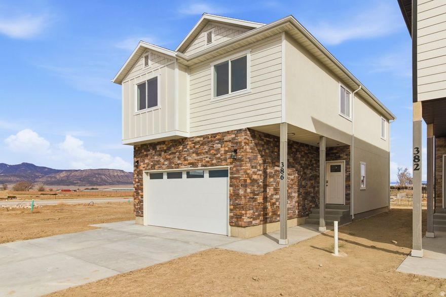 New construction, move-in ready single-family home in Ephraim, Utah. This beautifully designed home offers 3 bedrooms and 2 bathrooms with a functional, open layout and quality finishes throughout, including granite countertops and a well-designed kitchen and great room.  The home also features an unfinished basement with a separate entrance, offering excellent potential for a future mother-in-law suite or rental opportunity if completed. Additional highlights include on-demand hot water and a clean, modern design with thoughtful flow and use of space.  A great opportunity for new construction living with room to grow.