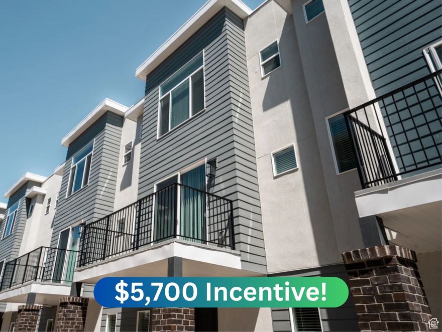 ***FINAL HOME IN COMMUNITY*** Last chance to own one of the best values in Weber County. Homes are fully loaded with washer, dryer, fridge, window coverings, and all standard appliances. Homes are also very smart with tech throughout like smart lighting, thermostat, garage, keypad, and doorbell. HOA provides FIBER internet at no additional charge. Enormous garage fits full sized trucks. Come make this final unit yours today! Square footage figures are provided as a courtesy estimate only and were obtained from county records. Buyer is advised to obtain an independent measurement.
