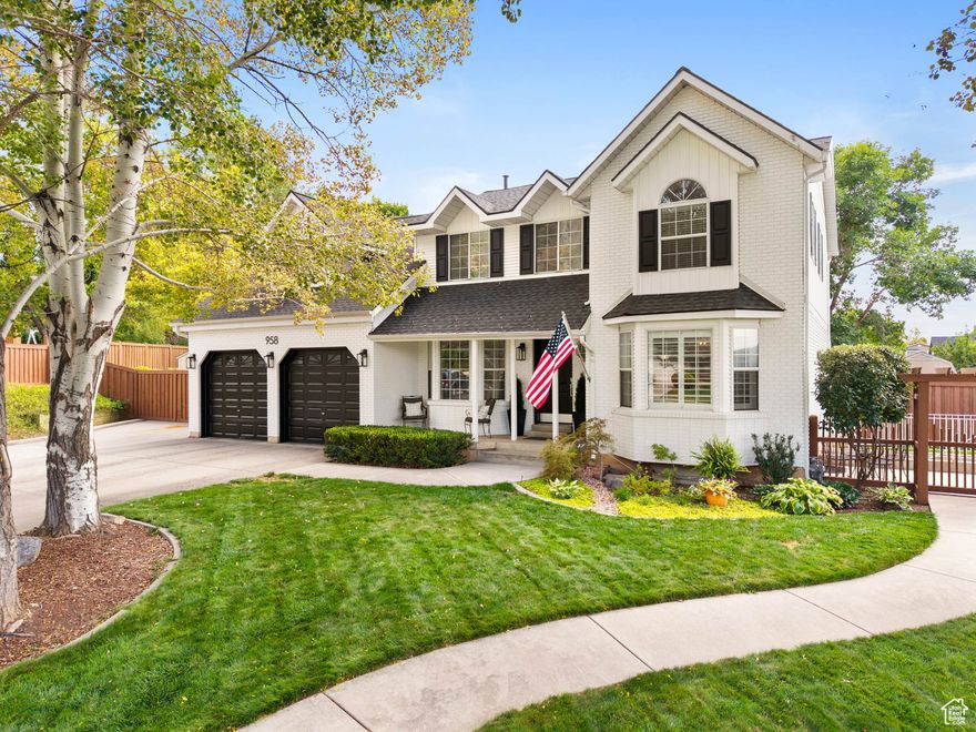 This is the home you've been waiting for!  Gorgeous black and white exterior with shutters all around. Supplemental income from the 2-bedroom basement ADU, and RV parking all situated on a spectacular cul-de-sac .   Step inside to warm wood floors and well designed space for every day living and entertaining family and friends.  Square footage figures are provided as a courtesy estimate only and were obtained from appraisal.  Buyer is advised to obtain an independent measurement.  The views (which included the new Lindon temple) are transcendent and the neighborhood is a small slice of heaven.