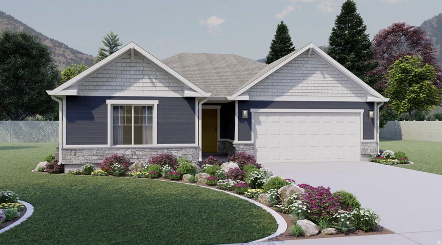 Currently under construction.  Our Stunning Auburn floorplan with premium upgrades throughout! Features 9' main floor ceilings and an open-concept layout with a sophisticated design and modern gold accents package. Enjoy a spacious and open kitchen with large pantry and extended dining area.  Our top of the line, spa-like primary suite with deep soaker tub and walk in shower and double vanity.  Highlights include 8' entry door, TV bundle enhancement and 8x8 ft patio door.  Modern and functional! Estimated completion is Mid April 2026.