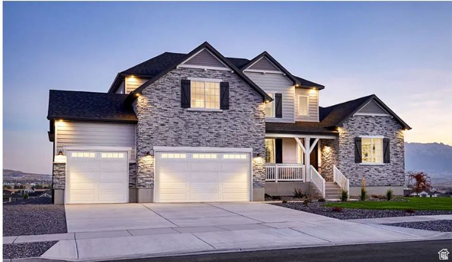 ***Contract today and receive up to 6% (around $50,000) of the purchase price in incentives-usable toward Home Gallery options, closing costs, or rate buydown! Restrictions apply: Contact us for more information*** Welcome to Canyon View Meadows, where spacious lots meet thoughtfully designed homes. The Jessica plan features a dramatic two-story entry flanked by a study and formal living room, plus a great room, dining nook, and kitchen with center island. The main-floor primary suite includes a private bath and large walk-in closet. Upstairs offers three bedrooms or two plus a loft, with plenty of flexible options like a gourmet kitchen, sunroom, finished basement, or covered patio. Pricing includes the base home, lot premium, and popular upgrades. Photos are of a model home with the same floor plan.