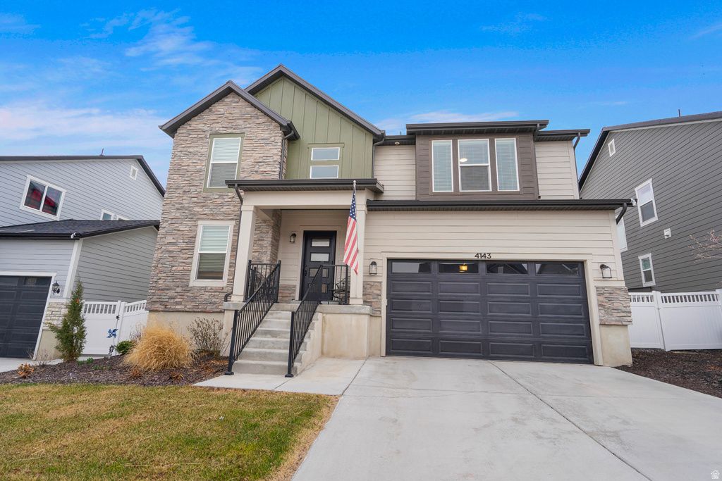Photo of 4143 W GATE KEEPER DR, Herriman, UT 84096 (MLS # 2142946)
