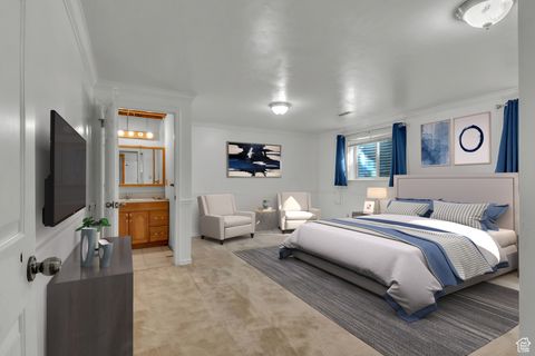 Tiny photo for 2460 W RUSTIC ROADS DR S, South Jordan, UT 84095 (MLS # 2117803)