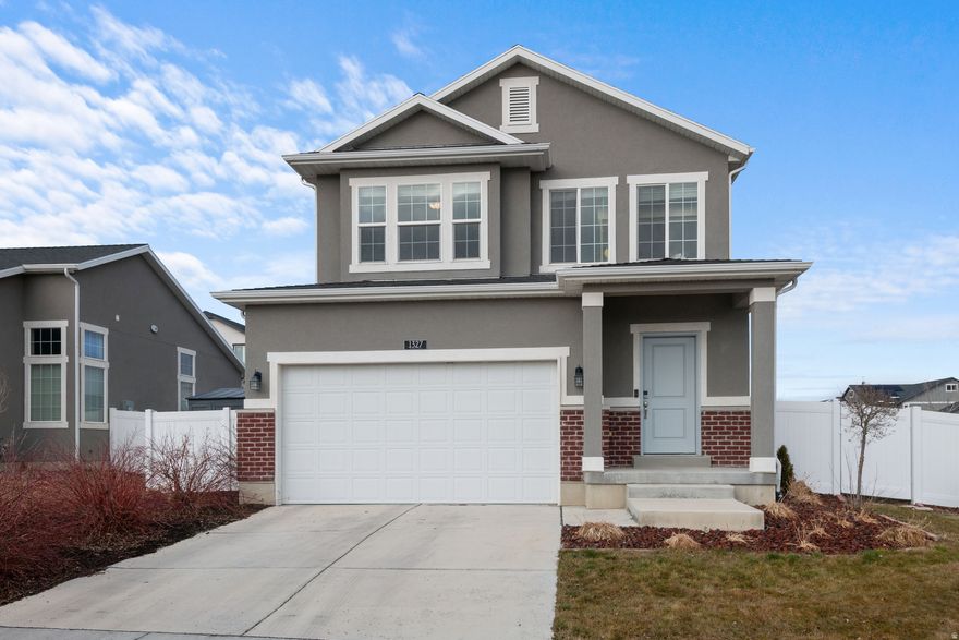 Welcome home to this beautifully updated residence in the highly desirable Overland Community! Step inside to an updated kitchen featuring quartz countertops that opens seamlessly to a spacious great room-perfect for everyday living and entertaining. Smart home lighting integrates easily with your preferred home automation system. The generous primary suite includes a private en-suite bath. Downstairs, the mostly finished basement offers a comfortable family room, an additional bedroom, and ample storage, with the bathroom ready for your finishing touches. Enjoy a vibrant, family-friendly neighborhood with exceptional amenities including a pool, clubhouse/event center, multiple parks, and direct access to the Pony Express walking and biking trail. Conveniently located within walking distance to schools and Corey Wride Memorial Park. Bring your best offer-mortgage savings may be available through the listing agent's in-house lender; ask for details.