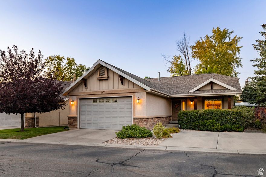Tucked away on a private lane on border of Cottonwood Heights/Murray is a classy, updated main level living rambler perfectly suited for the Buyer seeking quiet serenity and hassle-free living.  This beautiful 5 bedroom, 3 bathroom home has been meticulously cared for and offers vaulted ceilings, an open concept main living space, amble natural light, and the perfect amount of space both upstairs and downstairs.  The spacious primary suite includes walk-in closets, double vanities and a relaxing jetted tub.  You'll also really love the privacy of the trex deck off the main living & kitchen and the convenience of both an up & down laundry room.  And in additional to the large two-car garage, an additional cement pad has been added to accommodate additional guests, family or the visiting in-laws (each able to enjoy an amazing and large downstairs family room and two bedrooms).  Recent major updates include: New roof, new furnace, new A/C, new water heater (all added 2003) and brand new Whirlpool kitchen appliances (2025). Topped off with the HOA taking care of the yard maintenance, snow removal and all water expenses, this truly is the turn-key home you've been waiting for!