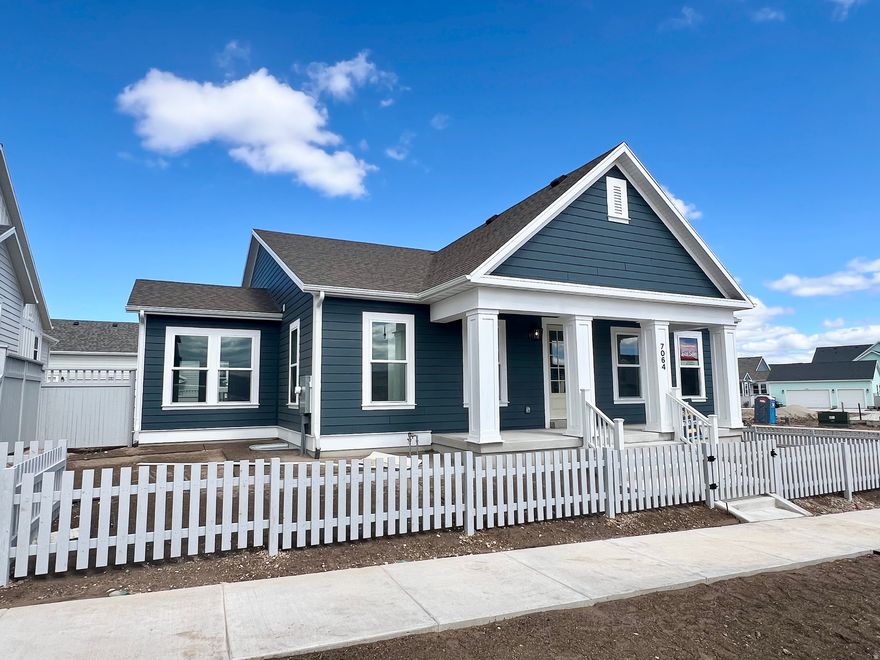 *Rates as low as 3.50%! Contact agent for details. Rates subject to change at anytime. The new home is just being finished and will be ready for move in by the end of March 2026. Situated on a large corner lot with a picket fence around the back yard & front.