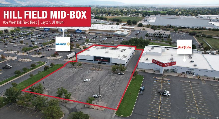 Total SF: 25,157 SF - Office/Showroom: 2,730 SF - Warehouse: 22,427 SF  Ceiling Height: 22'  One (1) 13'x13' Automatic Grade Level Door  Three (3) 7'5'x8'5' Grade Level Doors (2 Could be converted to Dock Doors)  Solar Panels Equipped on Roof  Gas Forced Heater  Roof Top HVAC  LED Lighting  Column Spacing: 55x35  Exterior lighting  Epoxy floor  Fire Suppression System  Year Built: 1995  Construction Type: Masonry Block  Parking Stalls: 96 Parking Stalls  Zoning: C-H  Lot Size: 2.51 Acres  Access: Easy Access to Hill Field Road and I-15  Location: Located in the Rapidly Growing Layton Market, With Immediate Access to I-15, U.S. 89, and Front Runner Commuter Rail. The Area is Home to Hill Air Force Base, Utah's Largest Single-Site Employer Along With a Strong Base of Aerospace, Defense, and Manufacturing Companies. Layton Also Offers a Deep Labor Pool, Strong Retail Presence, and Convenient Connectivity to Both Salt Lake City and Ogden.
