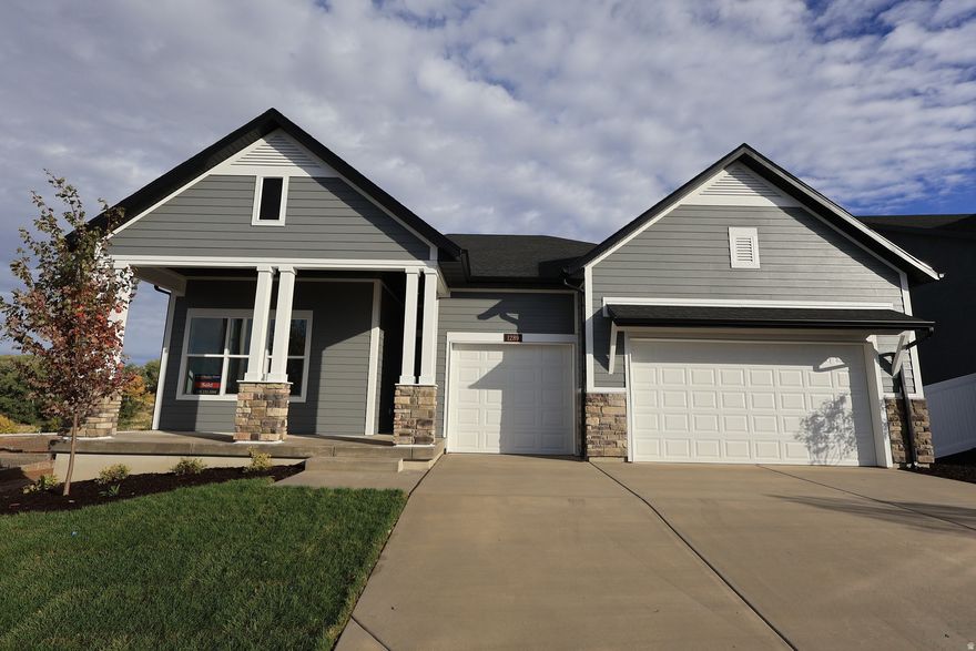 The Beringwood at Brixton Park- a luxury rambler style home (main floor living), with a full finished basement!  This home features great space for entertaining, as well as a nice size backyard with no backyard neighbors.  The home backs to community green space that will be landscaped with a walking trail, grass and shrubbery.  The home also includes a back property fence to separate the yard from the green space, front fencing and gate included with the build.  Home is estimated to be complete in July/August 2026.