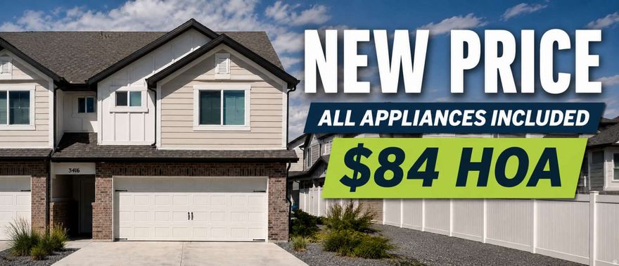 Offered at $388,000, this beautifully maintained end-unit townhome in West Haven presents an incredible opportunity-with comparable value potential up to $400,000. Located at 3416 W 3950 S, this spacious 1,533 sq ft home features 3 generously sized bedrooms and 2.5 bathrooms, providing both comfort and functionality. The open living area is perfect for relaxing or entertaining, while large windows showcase stunning mountain views you'll love waking up to each day. The property includes a convenient 2-car garage and comes move-in ready with all major appliances-refrigerator, washer, and dryer are all included. Additional items may be negotiable, offering flexibility for buyers. This desirable end unit provides added privacy and natural light, making it stand out from the rest. The home is only being sold due to job relocation, creating a great opportunity for the next owner. Don't miss your chance to own a well-cared-for home in a scenic and convenient location.