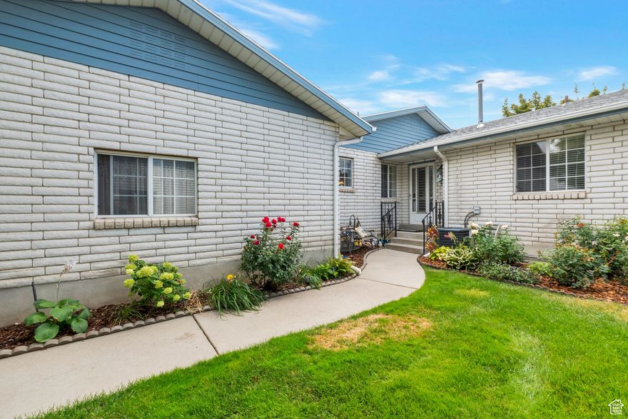 This clean twin home in a wonderful 55+ community features a new roof, gutters, exterior paint, furnace, A/C, smart thermostat, water heater, and a fully finished basement. You'll love the open-concept great room with vaulted ceilings, chair railing, and a custom skylight, plus a spacious living area. The attached two-car garage has built-in storage, and the finished basement has a large storage room. The covered back patio is perfect for summer BBQs and peaceful evenings. Enjoy a quiet cul-de-sac in a well-kept neighborhood with lush green space and mature landscaping. Conveniently located near shopping, medical offices and public transit. Seller offering a $2,000 flooring credit.