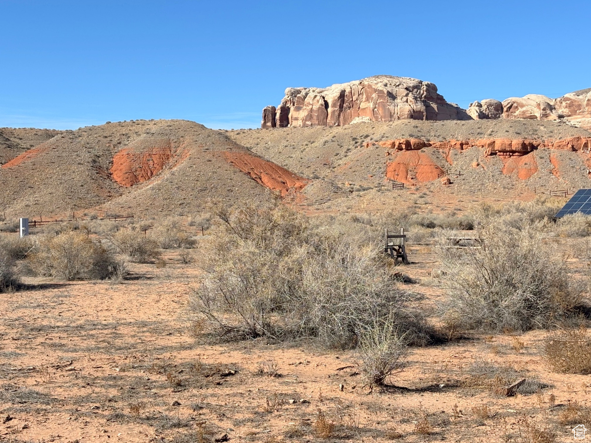 Build your dream home here in the artistic, fun, tiny town of Bluff, UT.  Nestled near Red Rocks and the San Juan River. Inspiring sunrises and sunsets will set your heart aglow.  Outdoor opportunities abound, with glorious hikes within walking distance. Explore Bears Ears National Monument, Cedar Mesa, Monument Valley Tribal Park, Valley of the Gods State Park, Mexican Hat Rock and Goosenecks State Park, and more.  Sweet city water is already flowing to the lot. Perc test has been completed for a septic system. Fence and shed are in place.  Gas would be propane. Electricity has been installed. High speed internet is available.