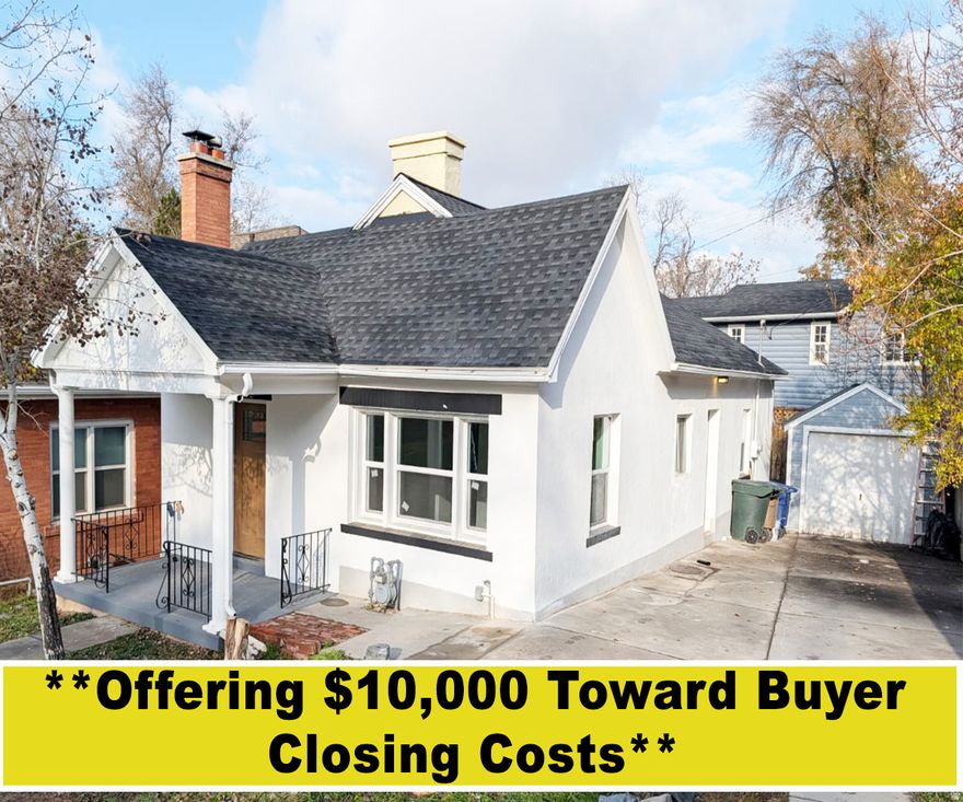 **Offering $10K for Buyers Closing costs** In the heart of Salt Lake's highly sought-after Marmalade District, this fully remodeled bungalow blends timeless charm with upscale modern living. Every detail has been thoughtfully upgraded with high-end finishes. Recent upgrades include a newer 50-year roof, tankless water heater, and central AC-ensuring comfort and peace of mind for years to come. Enjoy ultra-fast Google Fiber, a spacious landscaped yard, and off-street parking, all just minutes from downtown. With its unbeatable location, turnkey condition, and historic character, this home is a rare opportunity to own a luxurious slice of SLC's most coveted neighborhood.