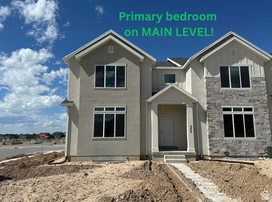 RARE! This end unit townhome features the primary bedroom on the MAIN LEVEL! Also features a beautiful open to below great room. Contact listing agent today for a tour, this floor plan won't last long!