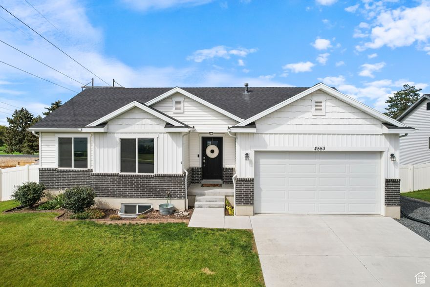 Beautifully maintained inside and out! This home features a spacious walk-out basement with a mother-in-law setup, backing directly to a scenic running trail and large park. Enjoy abundant natural light through energy-efficient tinted windows, vaulted ceilings, and an open-concept layout perfect for gathering, along with the perfect backyard to entertain guests. Includes quartz countertops throughout, plus an RV pad for extra parking and storage. Extra acreage next adjacent home is ready for grass or a garden!