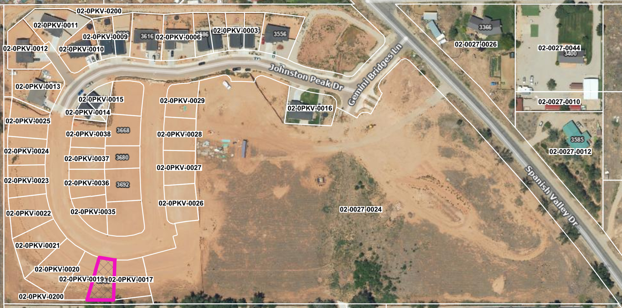 PEAK VIEW SUBDIVISION - Land