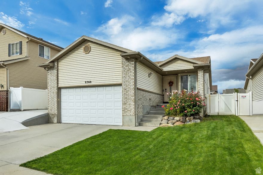 Beautiful rambler with stunning upgrades & RV parking. Custom kitchen with granite and gas stove. Finished basement with a kitchenette, surround sound system, and a laundry room with custom cabinets. Close to schools, shopping & highways.