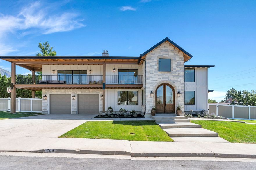 This fully remodeled 6-bedroom, 8-bath home blends timeless Tuscan character with sleek modern design, offering a rare combination of warmth, elegance, and functionality. Natural stone detailing and rich hardwood floors set the tone for luxurious living, while thoughtfully updated interiors bring a fresh, contemporary feel. Each of the six bedrooms features its own en suite bathroom, providing exceptional privacy and comfort for family and guests. The home includes a dedicated study, a spacious walk-out basement complete with a full kitchen and family room, and two inviting fireplaces that create cozy gathering spaces throughout. Outside, a private oasis awaits. A beautifully designed pool and hot tub are surrounded by lush landscaping, perfect for entertaining or relaxing in total tranquility. Located in an unbeatable area, this home offers the ultimate blend of luxury, location, and lifestyle. Square footage figures are provided as a courtesy estimate only and were obtained from County Records. Buyer to verify all.