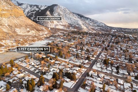 Tiny photo for 1757 E CAHOON ST, Ogden, UT 84401 (MLS # 2138723)