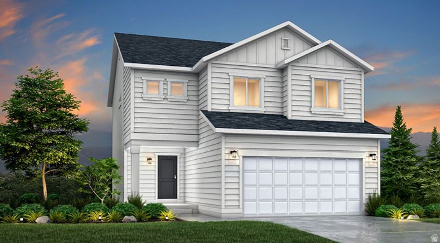 Move into the Birch floorplan in just a few months and enjoy a neighborhood with a playground nearby, plus trails, shopping, and everyday conveniences about five minutes from home. This section of the community has limited opportunities remaining, with less ongoing construction nearby as the neighborhood fills in. Inside, all bedrooms are tucked upstairs, creating a more private separation between living and sleeping spaces that buyers may not notice in photos. Designer-curated finishes give the home a cohesive, finished feel from the moment you walk in. Estimated completion is 34 months away, offering time to plan ahead while securing one of the remaining homes.