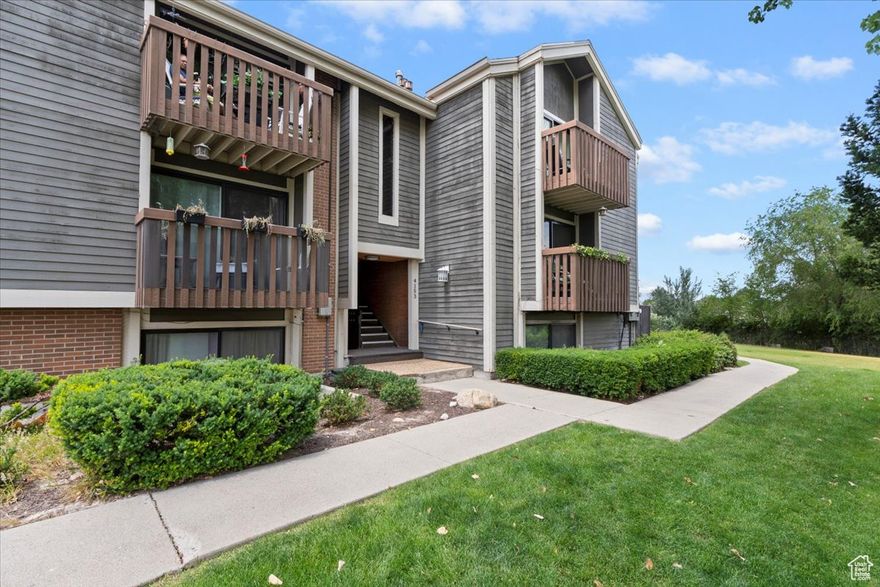 Welcome to this inviting  2-bedroom condo*Lg east facing patio*Community amenities include a fitness center, year-round pool, and playground, ensuring endless opportunities for relaxation and recreation. Conveniently located near Valley Fair, UTA Green Line, restaurants, grocery stores, SLCC, and the freeway*LARGE/Private  8 x 12 Locking storage area*Newer Furnace*Buyer & Buyers Agent to Verify all information - provided as courtesy only - square foot as per county records