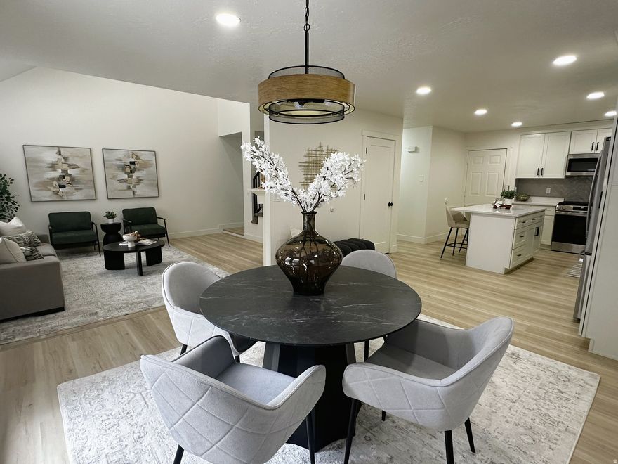 PRICE REDUCED! Newly updated townhome within 20 minutes of the ski resorts, walking distance to bus stops. Short term rentals allowed. Seller willing to consider installing a HOT TUB with a full price offer. Features 4 bedrooms, 3.5 bathroom. The owners suite has a l separate shower/tub, double sinks, large master closet, and vaulted ceilings. All new LVP flooring, carpet, tile, kitchen and bathrooms completely remodeled. New Central Air. 2 car garage and extra parking in the community. This is a rare find. Buyer to verify all.