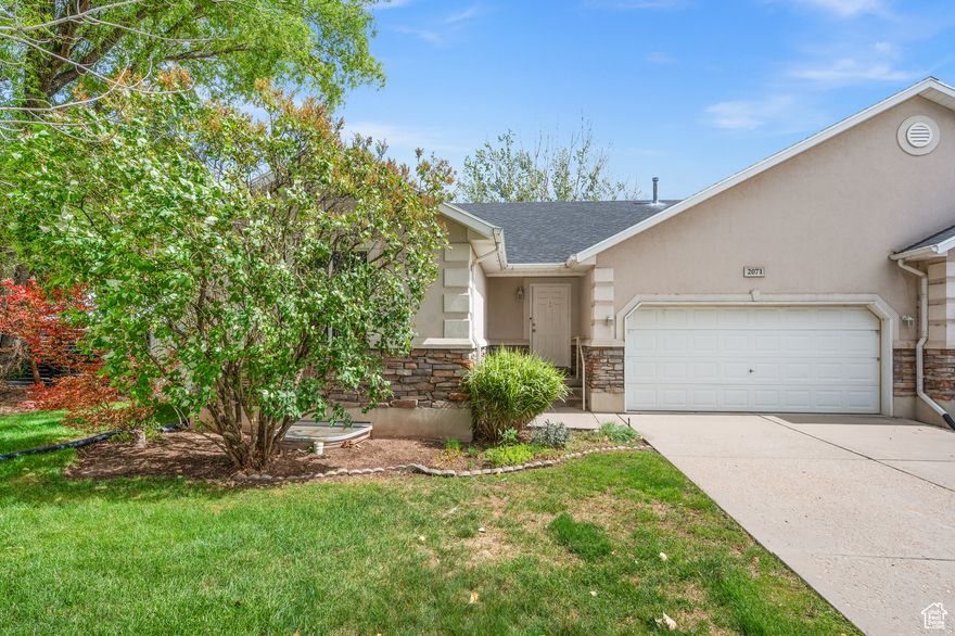 This fantastic home offers main floor living at it's finest! Gather in the open concept living space to enjoy entertaining, or settle in for a quiet evening at home. Enjoy the views of the mountains out the windows and sliding glass door. Bring the entertaining outside to the East facing backyard where you will find plenty of room! The avid gardener will find the space and sunlight needed to create a garden of envy. Play a friendly game of volleyball, kick the soccer or ball or just enjoy this exceptionally large private space. Downstairs you will find a basement ready for you to make it your own! Plumbed for a 3rd bathroom and room for two additional bedrooms with egress windows and a family room.  This is the ideal opportunity to add equity and expand your living footprint. Minutes from Station Park, restaurants and shopping, this home has the best of all worlds!