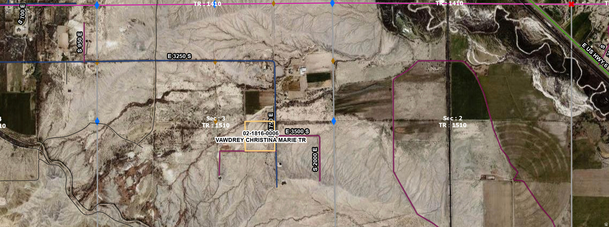 CARBON COUNTY PLAT - Land