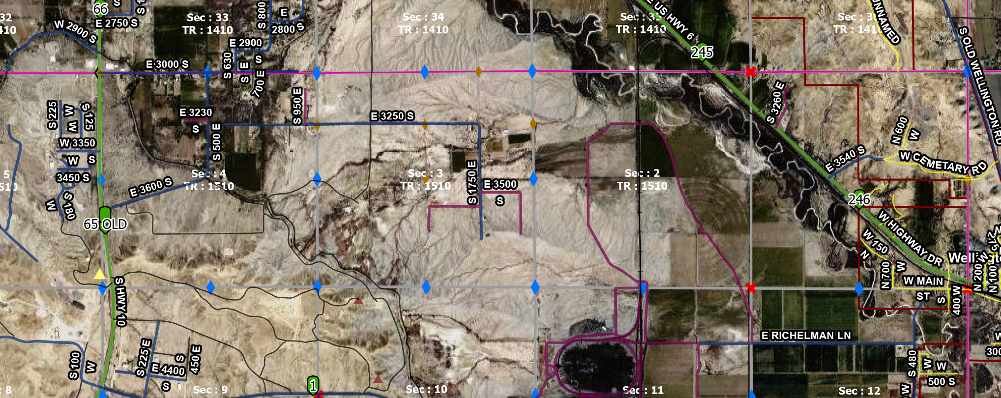 CARBON COUNTY PLAT - Land