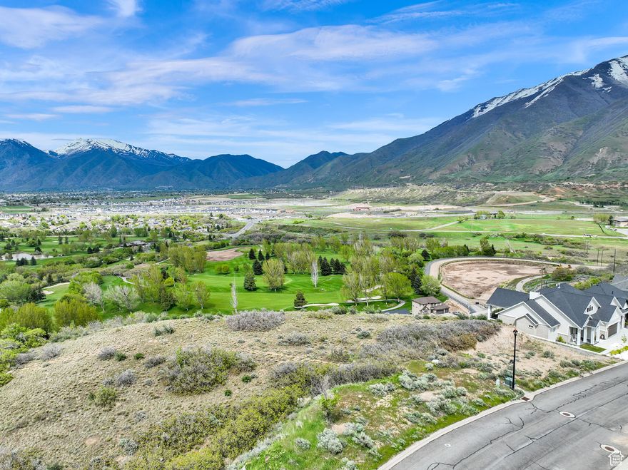 BACK ON THE MARKET!! This exceptional residential lot, perched above the Spanish Oaks Golf Course, is a true gem boasting breathtaking panoramic views. As the only available view lot in Spanish Fork, it presents a rare and unique opportunity to build the custom home of your dreams in the prestigious Spanish Oaks neighborhood. With the freedom to bring your own builder, you can craft a one-of-a-kind residence tailored to your exact vision. The oversized lot provides both ample space and privacy, while being conveniently located within walking distance of the reservoir and scenic hiking and running trails. Offering the perfect blend of natural beauty and prime location, this lot is an unmatched canvas for creating your ideal home. Info from Cnty records, buyer to verify info.