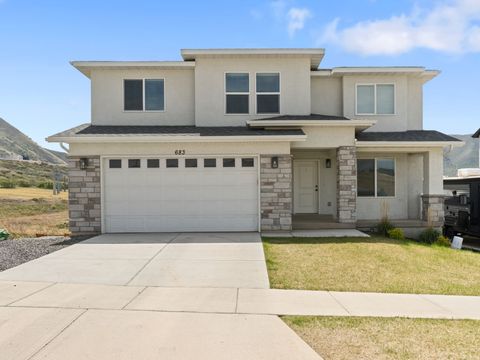 Photo of 683 W POWDERWOOD LN, Mapleton, UT 84664 (MLS # 2154090)