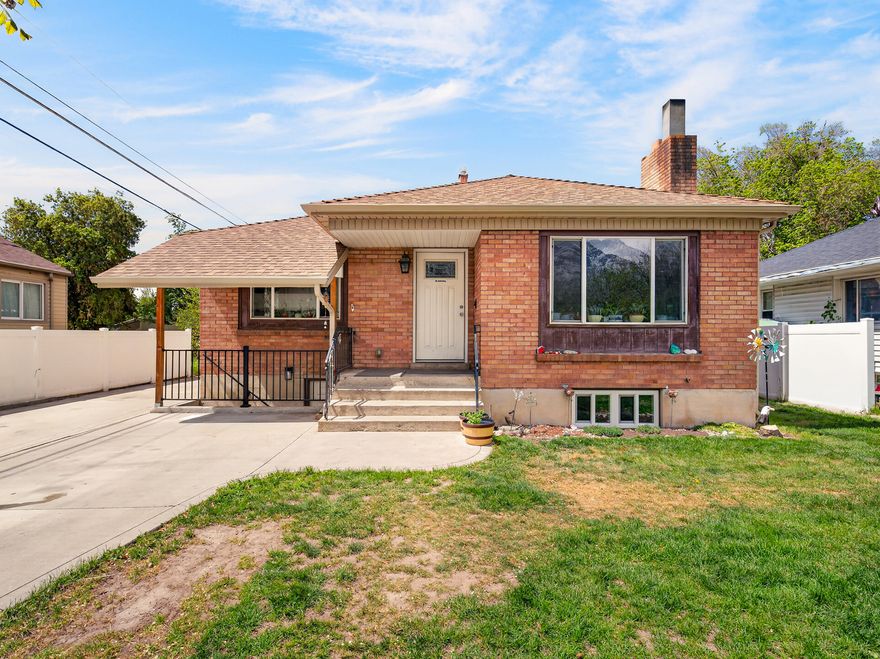 Beautifully remodeled home with fresh updates throughout! Enjoy new vinyl plank flooring, modern kitchen cabinets with granite countertops, new paint, and updated light fixtures. The basement with separate entrance offers excellent potential for an ADU or motherinlaw apartment. Outside, a spacious yard provides room to grow, complemented by a detached garage and carport. A great opportunity with style and flexibility.