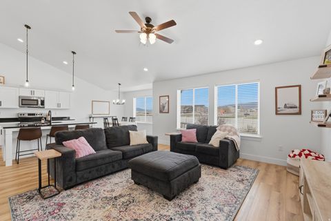 Tiny photo for 4497 N MONROE PEAK LN, Eagle Mountain, UT 84005 (MLS # 2151676)