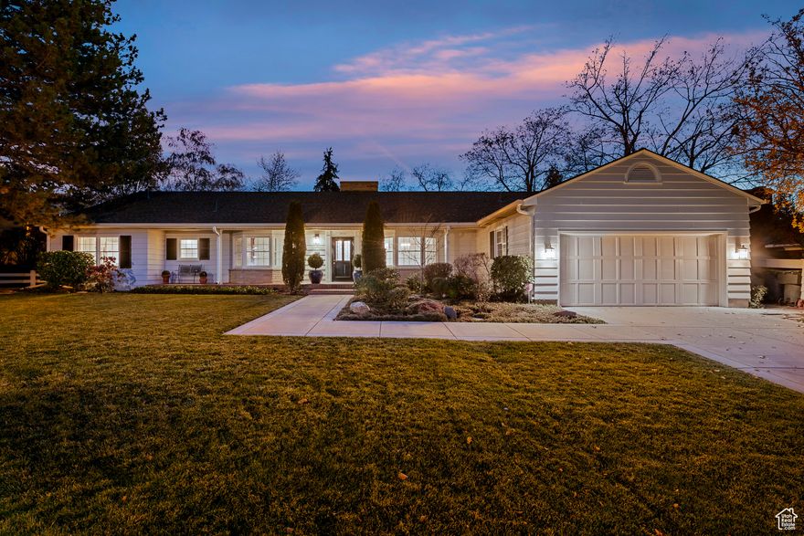 Salt Lake Country Club, Golf Course, Mount Olympus Views! RARELY AVAILABLE! This beautiful Rambler is located in one of Salt Lake's most favorite neighborhoods.  This gorgeous home backs onto the 7th fairway of the SALT LAKE COUNTRY CLUB GOLF COURSE and also FEATURES SPECTACULAR MOUNT OLYMPUS VIEWS.  This is a quintessential rambler-style home with modern living features, updates, and upgrades that offer elegant charm, tasteful dcor, and plenty of space for entertaining. The home is positioned to be a classic for years to come. Features include: 5 great-sized bedrooms, 4 bathrooms, fabulous walk-in primary closet, multiple large open living including main level living rooms (2) and main level family room with lots of entertaining spaces, formal den, formal dining, large kitchen with terrific space for all your cooking needs with views of the backyard and golf course as well as lots of natural light throughout the main level. There are 2 covered patios for plenty of outdoor extravaganzas. This Country Club home will be the envy of all who visit. And let's make sure we talk about the fireworks show just outside your backyard on the 4th of July. Did we mention that this home walks out onto the 7th fairway of the Salt Lake Country Club Golf Course? Convenient access and close proximity to Parleys Canyon, the University of Utah, and numerous shops and restaurants in the area, as well as I-80 and I-15 Freeways, this is certainly a location and destination you will want to call home. All parties (Buyers and Agents) to verify all listing data, including Sq Ft prior to closing. By Appointment only.