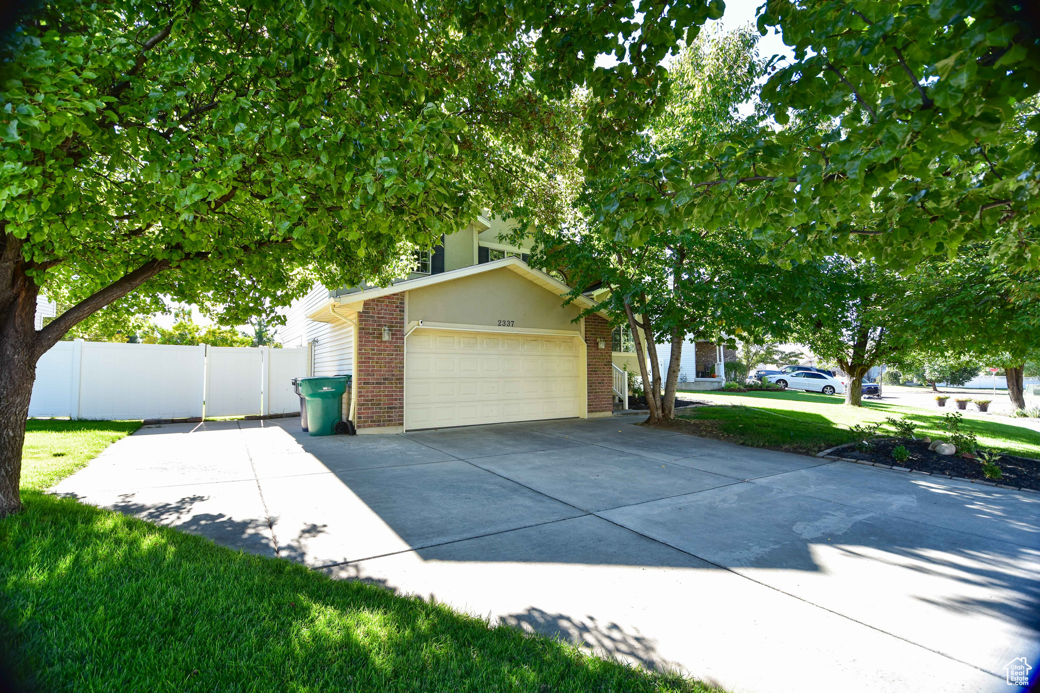 THIS AMAZING HOME IS MOVE IN READY ! No Backyard Neighbors As The Private Park & BBQ/Picnic Area Are Conveniently Located Directly Behind This Home As Part Of The HOA. Enjoy Relaxing Around The Fire Pit With Friends & Family Or Watching The Littles Play On The Swing Set. Upon Entry You Are Greeted With A Soaring Vaulted Ceiling, Fresh Paint Scheme & A Bright Functional Floor Plan. Lots Of Natural Light In This Home. The Detail Presented In The Kitchen Includes Stunning Wood Grain Cabinets w/Dark Hardware, Stainless Steel Appliances & Plenty Of Prep Space On The Breakfast Bar Peninsula To Name A Few. The 4 Bedrooms & 3 Full Baths Are Well Balanced And Spaced Throughout For Flexible Living. Spacious 2 Car Garage Is Well Suited For Your Vehicles With Built In Shelves For Additional Storage. Rest Easy With A Newer Roof, Water Heater, Microwave & Water Softener. These Items Were Replaced in 2024. Plenty Of Shopping & Amazing Restaurants Within Close Proximity Make This An Ideal Location To Call Home. Information Herein Is Deemed Reliable But Is Not Guaranteed. Buyer Is Responsible To Verify All Listing Information, Including Square Feet/Acreage, To Buyers Own Satisfaction.
